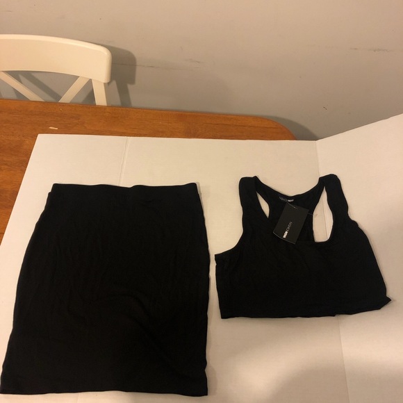 Fashion Nova Dresses & Skirts - Black matching skirt set